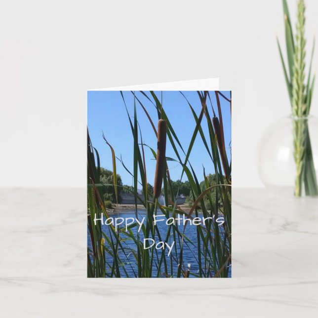 Happy Father's Day Greeting Card (Front)