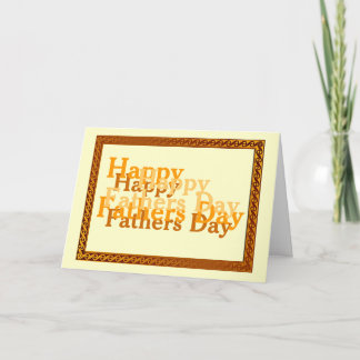 Happy Fathers Day Greeting Card