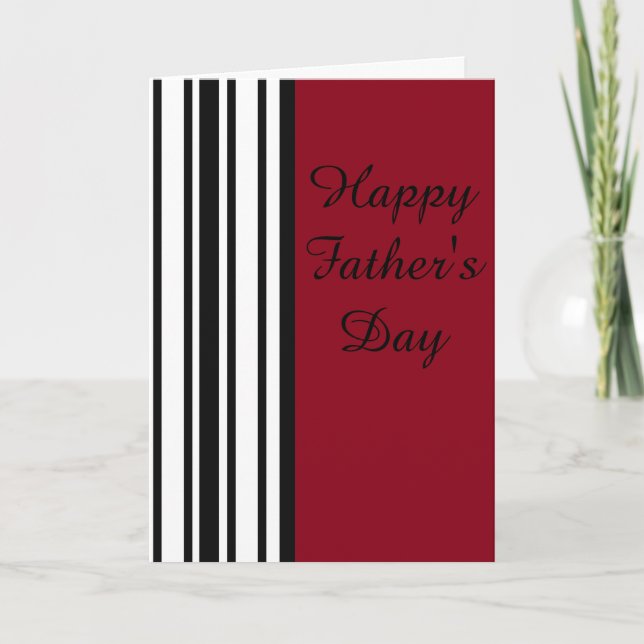 Happy Father's Day Greeting Card (Front)