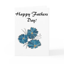 Happy Fathers day greeting card