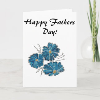 Happy Fathers day greeting card