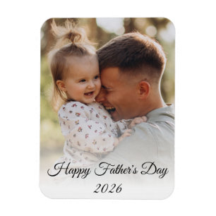 happy fathers day  ,holiday photo chic magnet