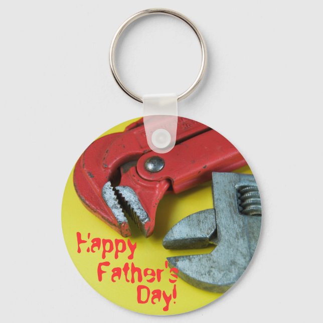 Happy Father's Day! Key Ring (Front)