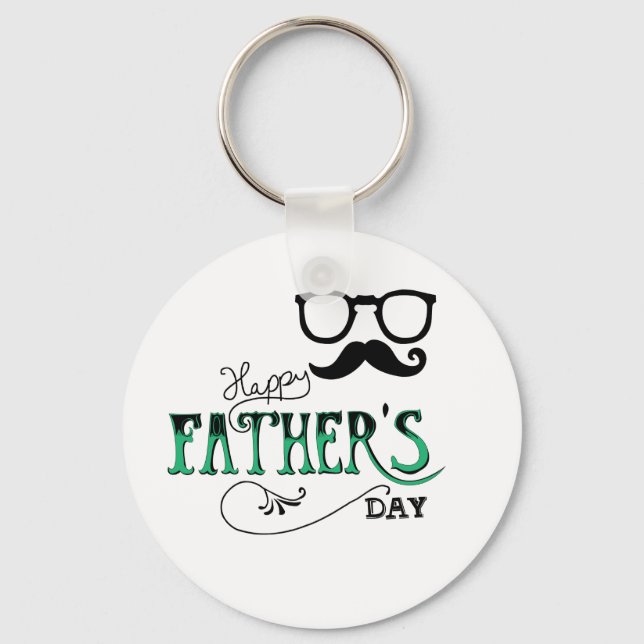 Happy Father's Day Keychain (Front)