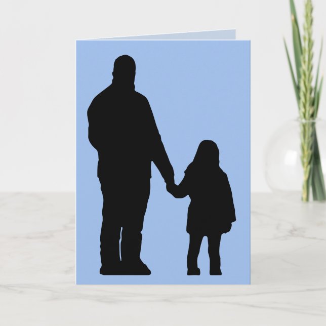 HAPPY FATHER'S DAY LOVE YOU FROM DAUGHTER CARD (Front)