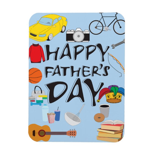 Happy Father's Day Magnet (Vertical)