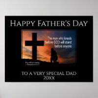 Happy Father's Day MAN WHO KNEELS BEFORE GOD