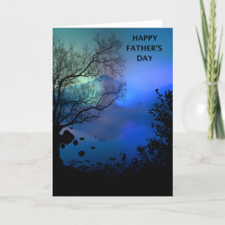 Happy Father's Day MT Lake Card