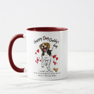 Happy Father's Day Mug from Your Beagle Dog