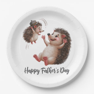 Happy Father's Day Paper Plate
