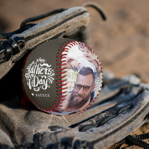 Happy Father's Day   Personalised Family Photos Baseball