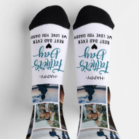 Happy Father's Day Photo Collage Custom Names