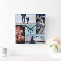 Happy Father's Day Photo Collage Custom Names