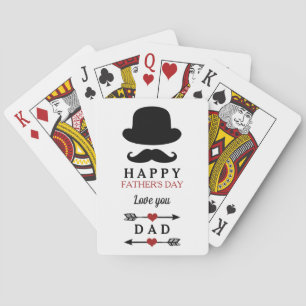 Happy Father's Day Playing Cards