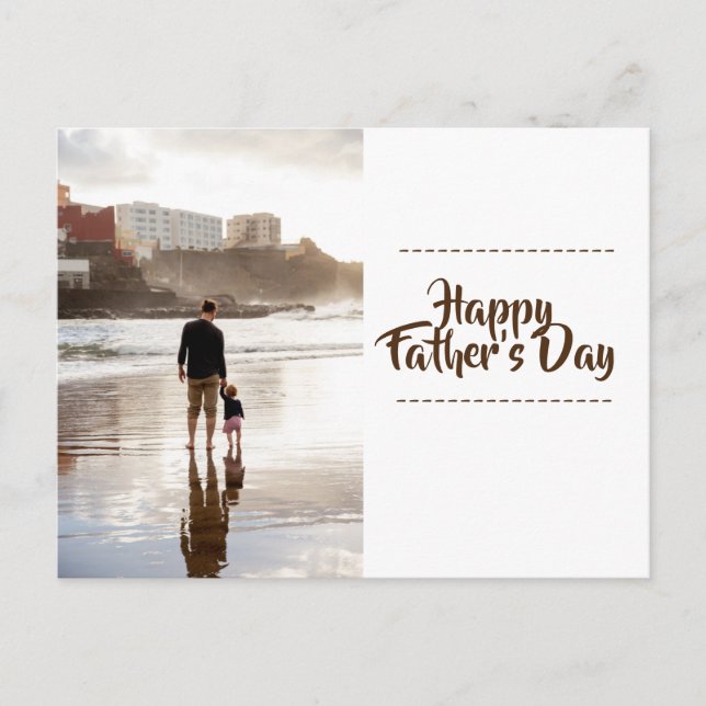 Happy Father's Day  Postcard (Front)