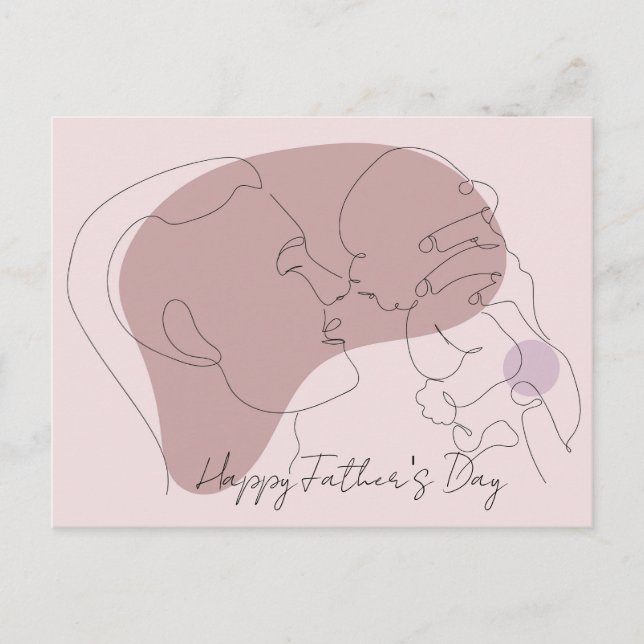 Happy Father's Day Postcard (Front)