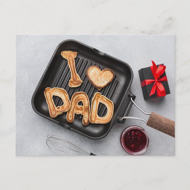 Happy Father's Day Postcard (Front)