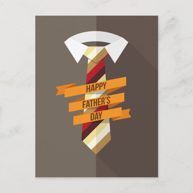 Happy Father's Day Postcard (Front)