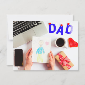 Happy Father's Day Postcard