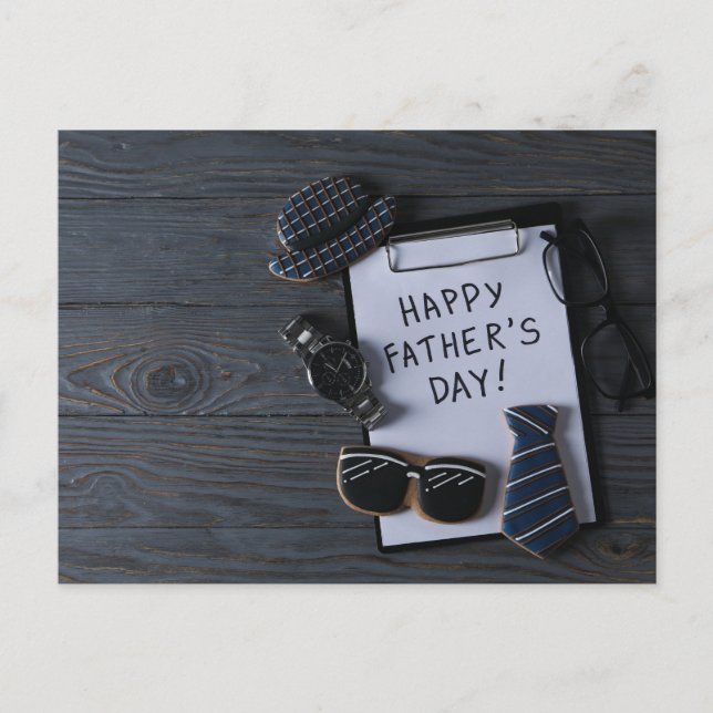 Happy Father's Day Postcard (Front)
