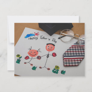 Happy Father's Day Postcard