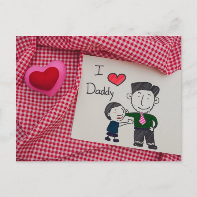 Happy Father's Day Postcard (Front)