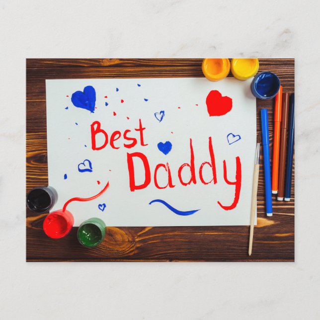 Happy Father's Day Postcard (Front)