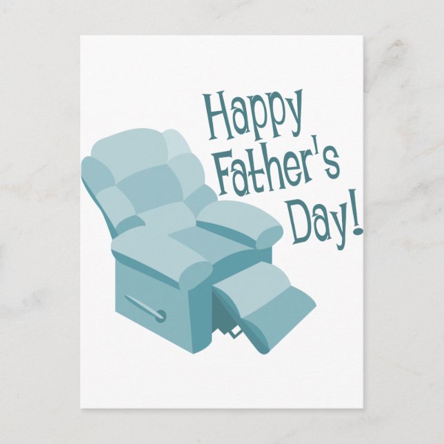 Happy Fathers Day Postcard (Front)