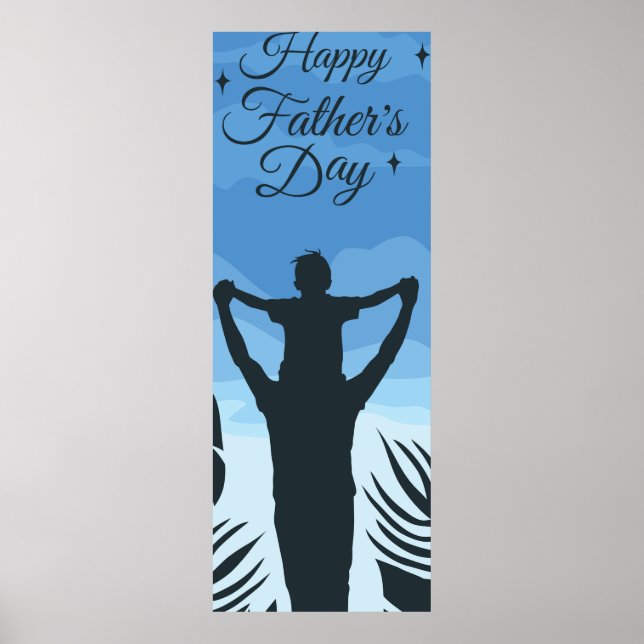 Happy Father's Day Poster (Front)