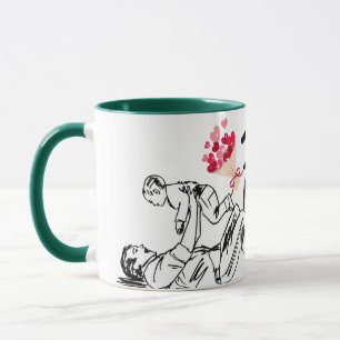 Happy Fathers day Printed Modern Mug