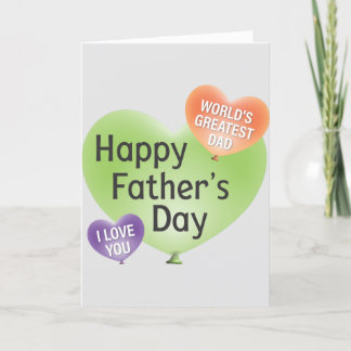Happy Fathers Day Quote   Holiday Card