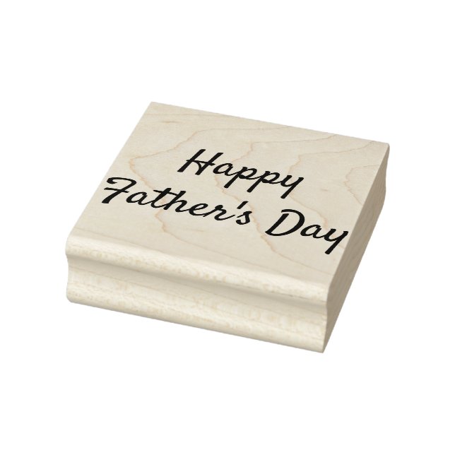 Happy Father's Day Rubber Stamp (Stamp)