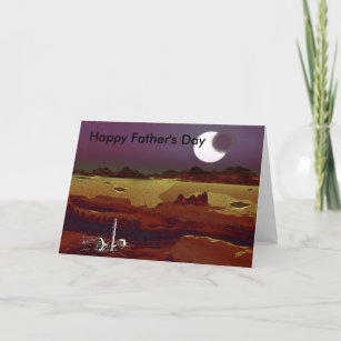 Happy Father's Day Sci-Fi Card