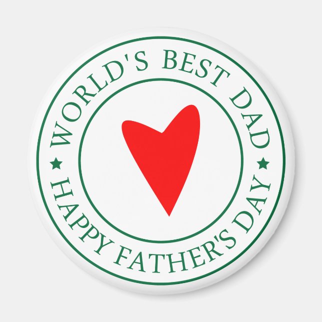 Happy Father's day- Seal Magnet (Front)