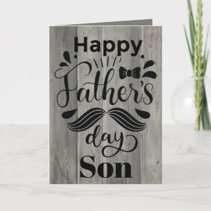 Happy Father's Day Son Card