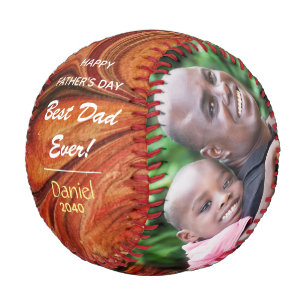 Happy Father's Day Super Father Best Dad Ever Red  Baseball