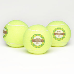 Happy Father's Day Tennis Balls
