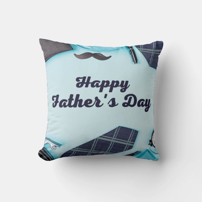 Happy Father's Day Themed  Cushion (Front)