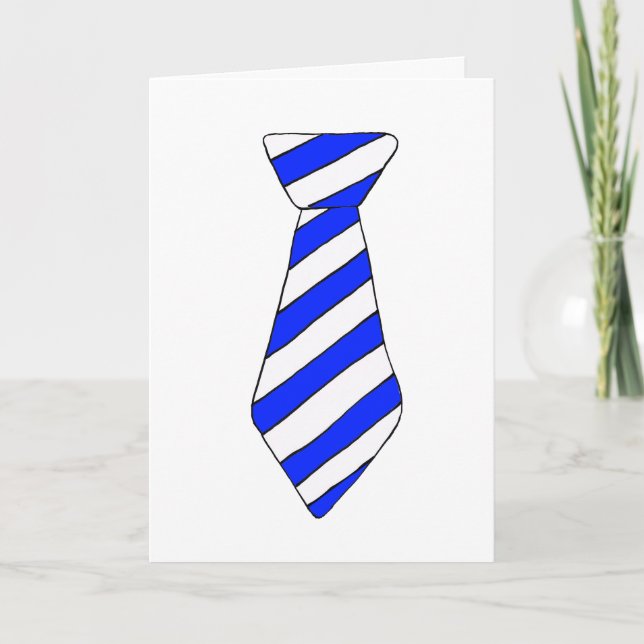 Happy Father's Day Tie Card (Front)