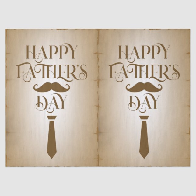 Happy Father's Day Tissue Paper (Front)