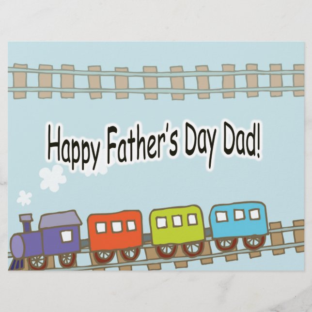 Happy Fathers Day Train (Front)
