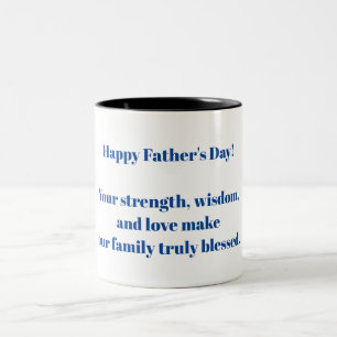 Happy Father's Day!  Two-Tone Coffee Mug