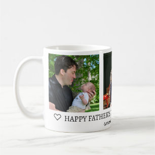 Happy Father's Day World's Best Dad 3 photo Coffee Mug