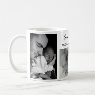 Happy Father's Day World's Best Dad 3 photo Coffee Mug
