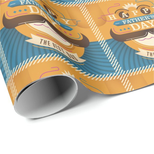 Happy Father's Day Wrapping Paper (Roll Corner)