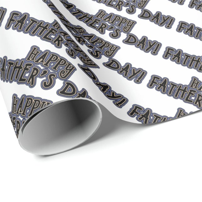 Happy Father's Day wrapping paper (Roll Corner)