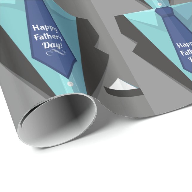Happy Father's Day Wrapping Paper (Roll Corner)