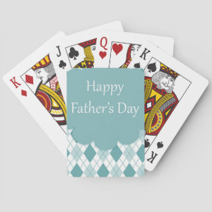 Happy Father's Day Zazzle_Growshop. Playing Cards