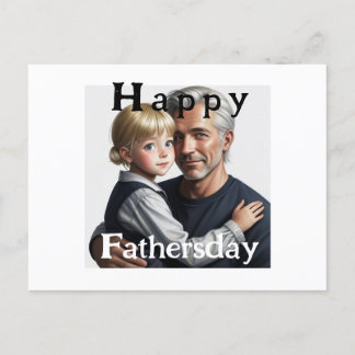 Happy Fathersday. Happy Father's Day Postcard