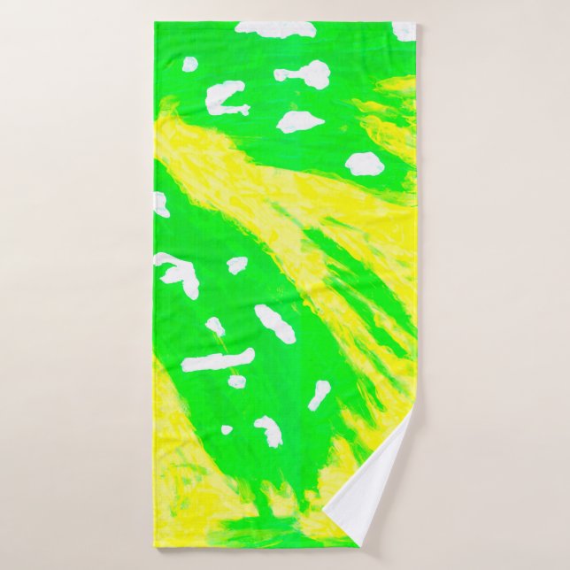 Happy Feeling Bath Towel (Bath Towel)